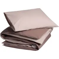 Yumeko Dekbedovertrek set Percal Katoen 140x220 Roze - Eco, Bio & Fairtrade