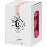Roger & Gallet Rose Wellbeing Soap 3x100 g Zeep