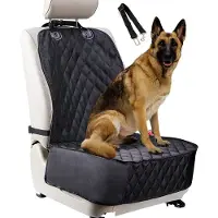 Mister Mill Hondendeken Auto Enkele Stoel - Autostoelhoes - Hondenkleed - Beschermhoes 50x100cm met Hondenriem