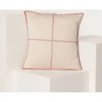Lalay Kussenhoes 50x50 patchwork dusty rose van Lalay
