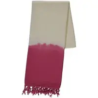 Lalay Dip dye hamamdoek fuchsia van Lalay