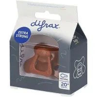 Difrax Fopspeen Natural Cinnamon 20 Maanden+ 1 St Speen