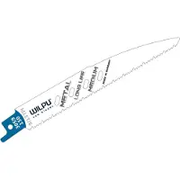 Wilpu Reciprozaagbladen Wilpu 3059/150 - Geschikt voor metaal (set van 5)