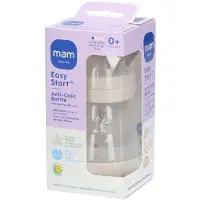 Mam Easy Start Anti-Kolik Flasche Beige 160 ml - 0 Monate und älter 1 St Flesjes