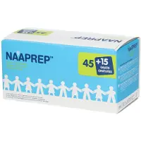 Naaprep Fysiologisch Water + 15 Ampoules Gratis - voor Hygiëne bij Baby's en Kinderen 60x5 ml Ampoules
