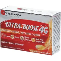 Forte pharma Vitalité 4G Ultra Boost + Cafeïne | 20 bruistabletten