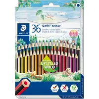 Staedtler Noris colour kleurpotlood Made from Upcycled Wood - set 36 st