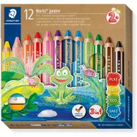 Staedtler - Noris Junior Chunky 3in1 coloured pencils, 12 pcs. (+2 years) (140 C12)