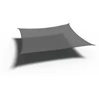 Platinum Sun & Shade Coolfit schaduwdoek vierkant 360x360cm Antraciet