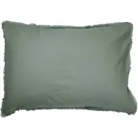 Matt & Rose Set Kussenslopen Groen - 50 x 70 cm - Gewassen Katoen