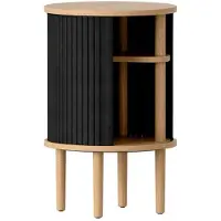 UMAGE Audacious Bijzettafel Oak | Charcoal