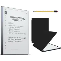 ReMarkable 2 met Staedtler stylus pen en Zwarte Hoes met Vakje voor pen