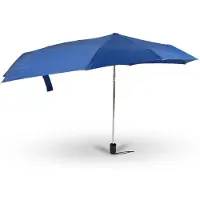 Merkloos Paraplu Stormparaplu Grote paraplu Navy Blauw Winsnelheden : tot 80km/h Opvouwbare paraplu polyester
