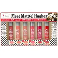 Thebalm The-Balm Lippen LippenstiftOntmoetMatteHughes Vol.14 Long Lasting Liquid Lipsticks Charming 1.2 ml + Sincere 1.2 ml + Thoughful 1.2 ml + Dependable 1.2 ml + Dedicated 1.2 ml + Considerate 1.2 ml 12,70