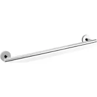 DECOR WALTHER Handdoekstang Basic Enkel Chrome 65 cm
