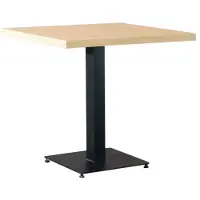Livin24 Bistrotafel Nils melamine eiken 80 x 80 cm