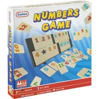 Grafix Numbers Game - Klassiek Bordspel voor in de speelkast - 2 tot 4 Spelers - Tactisch Spel - Gezelschapsspel - Voor het hele gezin - Denkspel