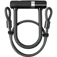Axa SLOT AXA BEUGEL NEWTON U-LOCK MINI + KABEL ZW
