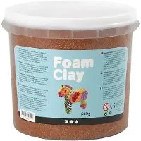 Foam Clay , 560 gr, bruin