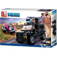 Sluban M38-B0653 - SWAT-voertuig