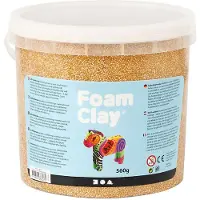 Foam Clay , 560 gr, goud