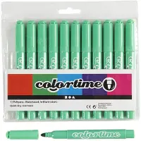 Creativ Company Lichtgroene jumbo stiften, 12st.