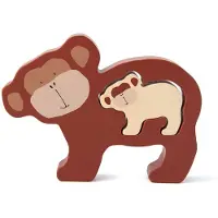 Trixie Houten babypuzzel - Mr. Monkey