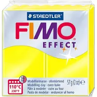 Staedtler 8010-101 Modelklei Fimo, effect neon geel