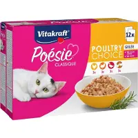 Vitakraft Poesie Classique Gevogelte Gelei 12x85 gram - 5 Dozen