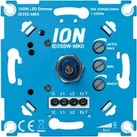 ION Industries Led dimmer inbouw 0.3W-350W | Fase afsnijding (RC) |
