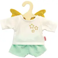 Heless poppenoutfit engel met vleugels 28-35 cm polyester.