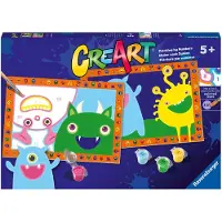 Ravensburger CreArt Silly Monsters Hobbypakket