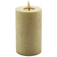 Mansion Atmosphere atmosphere - led kaars metallic goud 12,5x7,5cm led kaars metallic goud 12,5x7,5cm