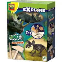 Ses Ausgrabung - Erkunden - Triceratops und Skelett - - One Size - Dinosaurier