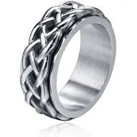 Mendes Ring voor Mannen - Celtic Band Silver-19mm