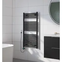 Saqu Cole elektrische radiator 700W 60x120cm mat zwart