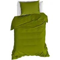 MOODIT Dekbedovertrek Basil Cactus-140 x 200 / 220 cm | 1-Persoons