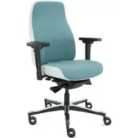 Sit And Move Therapod X2 - Azure - Facet Wol Azure/Ashgrey - Bureaustoel