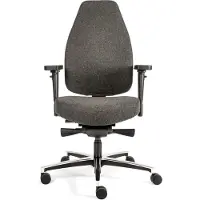 Sit And Move Therapod X Standaard - Middengrijs Wolvilt - Bureaustoel