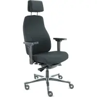 Sit And Move Therapod X2 HR Hoofdsteun - Zwart Mirage - Bureaustoel