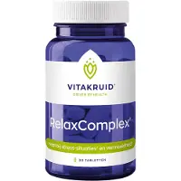 Vitakruid RelaxComplex oa Magnesium Tauraat & Vitamine D3 30