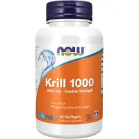 Now Neptune Krill, Double Strength 1000mg - 60 softgels