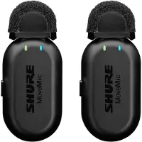 Shure MoveMic Two Two Channel Direct-to-Phone Wireless Lavalier Microphone System