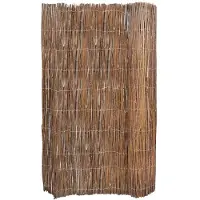 vidaXL Scherm 5x1 m wilgenhout