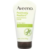 Aveeno Positively Radiant Huidverhelderende Exfoliërende Dagelijkse Scrub met Soja-extract