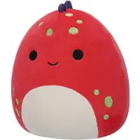 Squishmallows Jazwares SQJW7519B; SQCR05399 - Squishmallows Dolan, de rode dinosaurus - 19 cm (7,5")