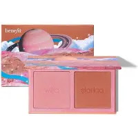 Benefit Make-up gezicht Blush Starry Escape Blush Palette Willa Rouge Zacht Roze 2.5 ml + Starlaa Rouge Rosé-bronskleurig 2.5 ml