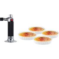 Voccelli Crème brûlée brander cadeauset 5-delig