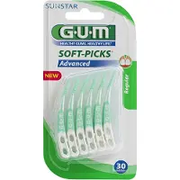 Sunstar Gum Soft-Picks Advanced Regular - 30 stuks