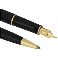 Parker set de stylos sonnet laque noire g.t. noir